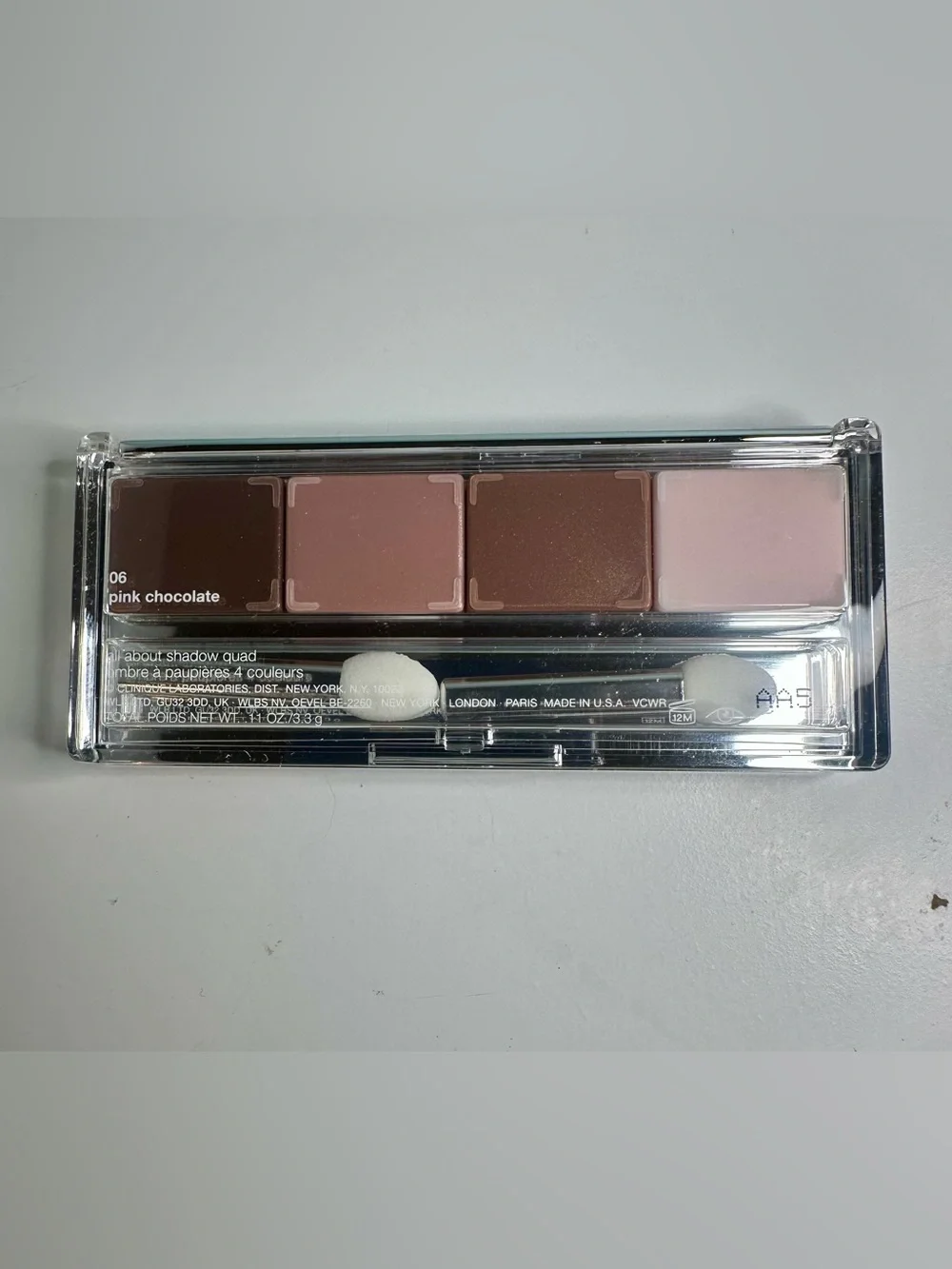 Clinique All About Shadow Quad - Pink Chocolate Neutral & Rose Tones